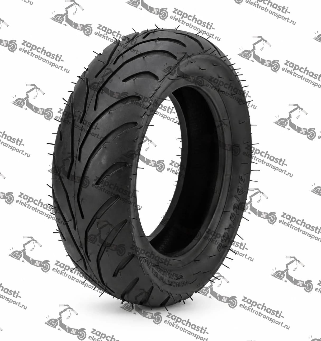 Покрышка 90/65-6.5 Tubeless шоссейная Wanda с изогнутым соском в комплекте код 0835
