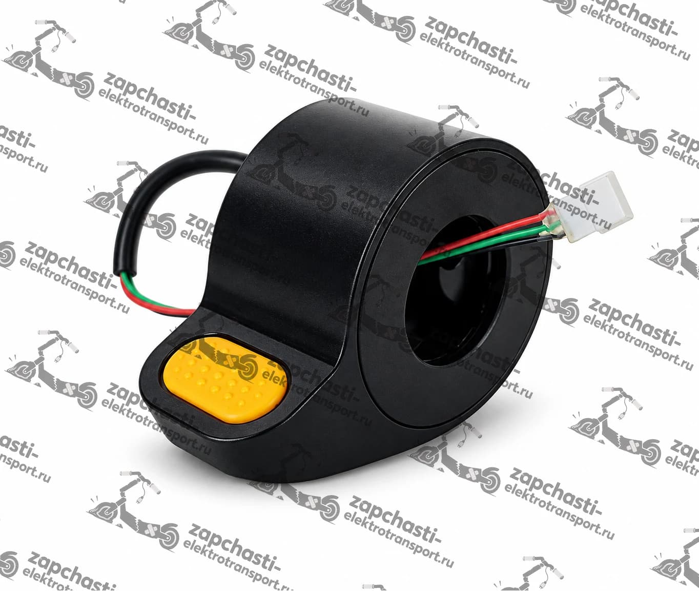 Курок газа Ninebot Max G30 желтая клавиша код 0276