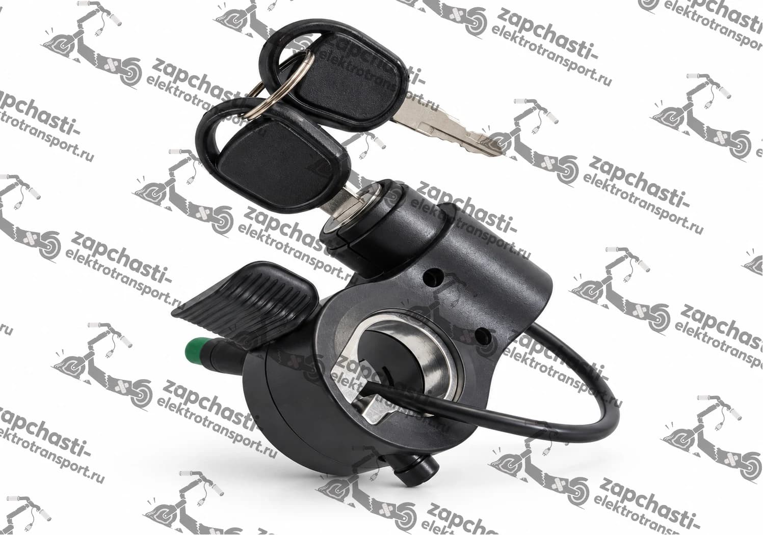 Замок зажигания с акселератором Kugoo Kirin G2 Pro код 1195
