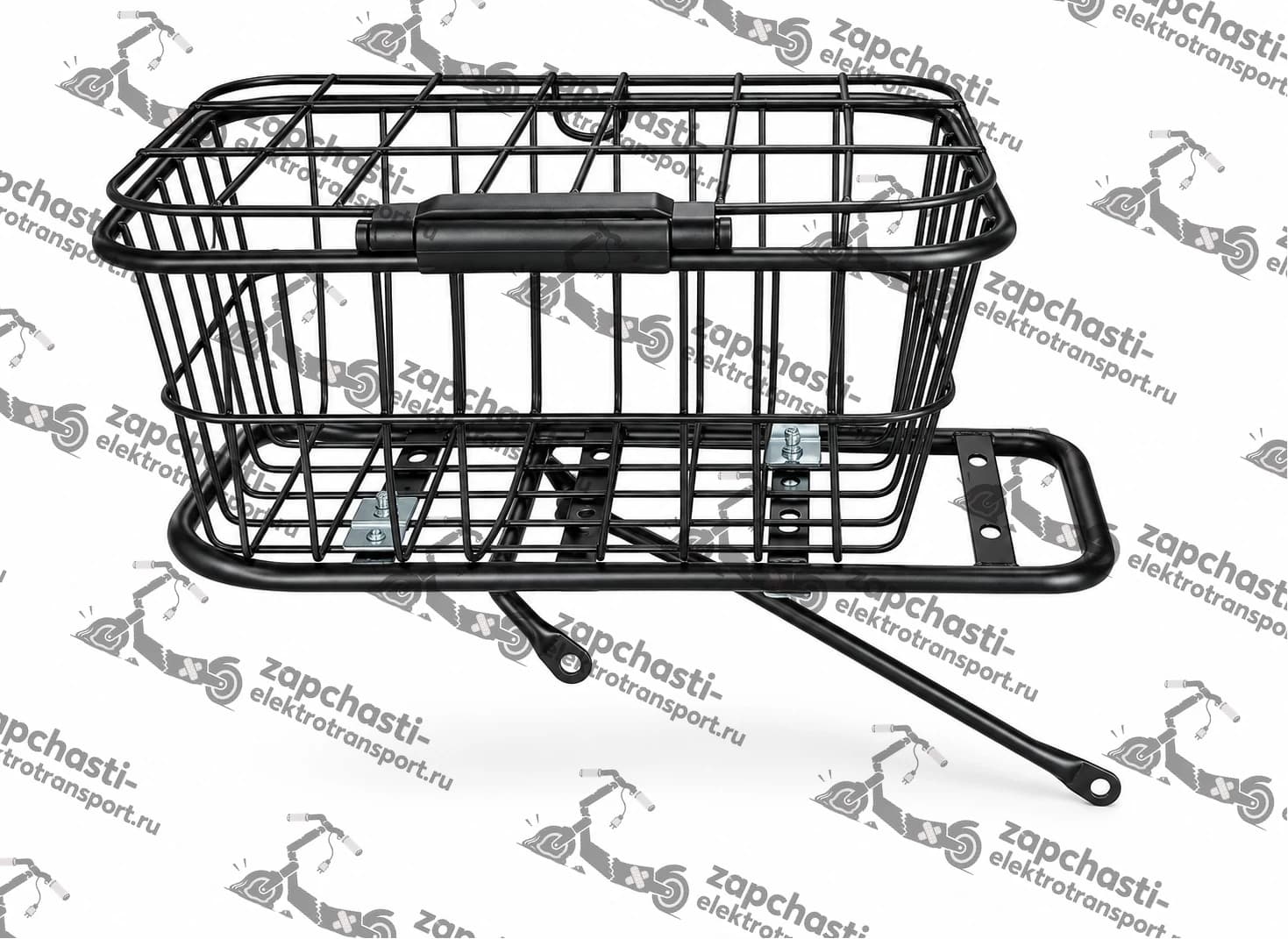 Корзина задняя металлическая с багажником код 0288