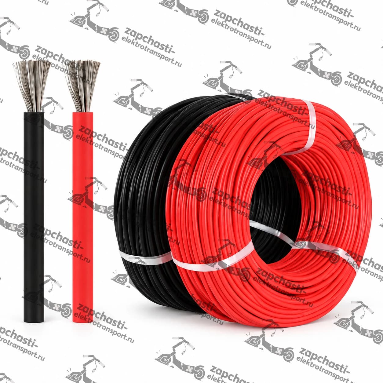 Силиконовый медный провод 18 AWG (1 метр)