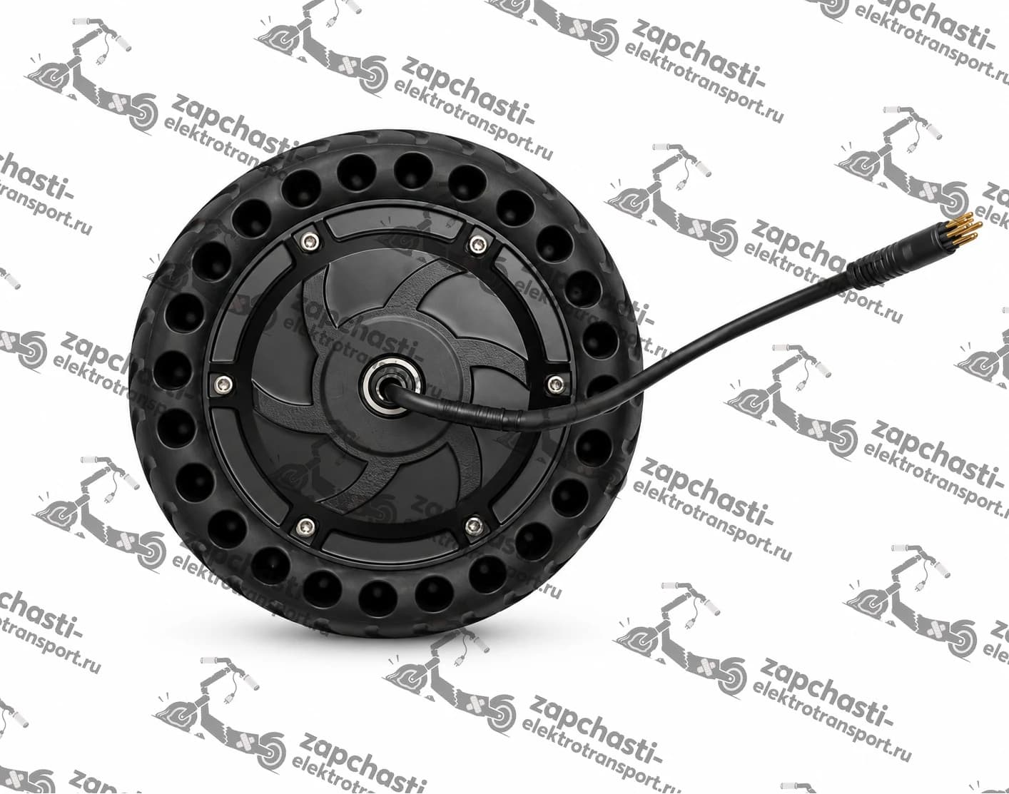 Мотор-колесо с перфорацией для электросамоката Kugoo S3 350W 36V
