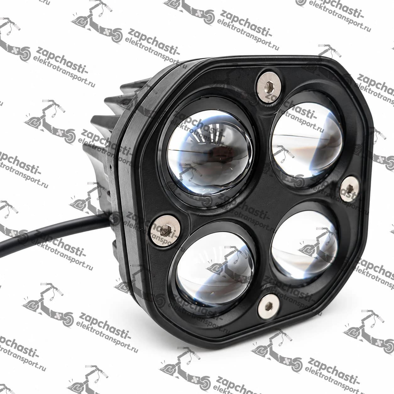 Фара дальнего света 3 дюйма, 40 Вт, 10-60 в для электровелосипедов monster, колхозник