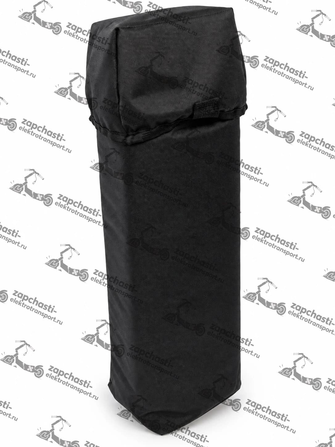 Защитный чехол аккумулятора с размерами 39x13x9.5см электрического велосипеда, черный