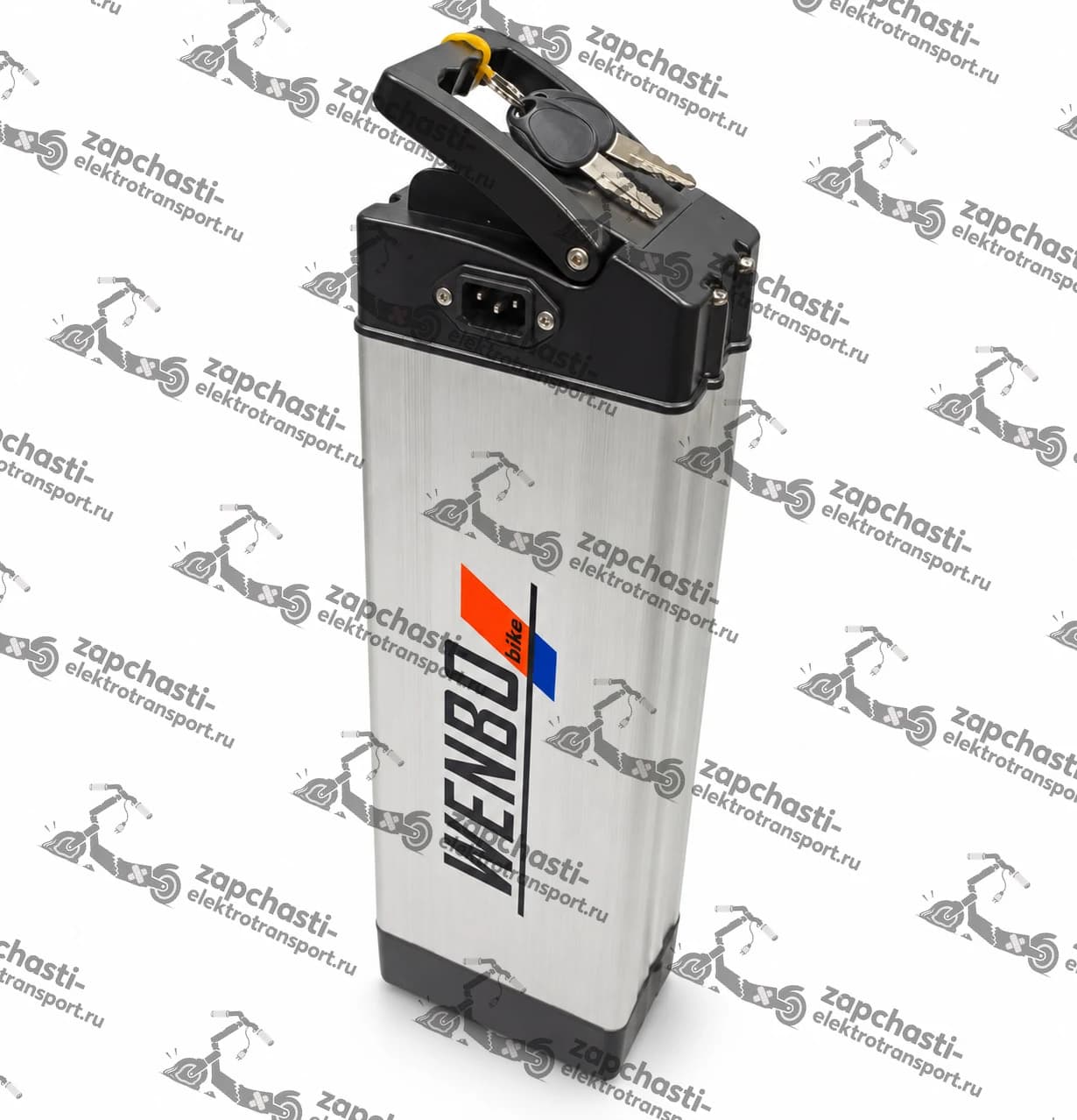 Аккумулятор для велосипеда "Колхозник" WENBO 60V 21Ah, разъёмы RCA / Male