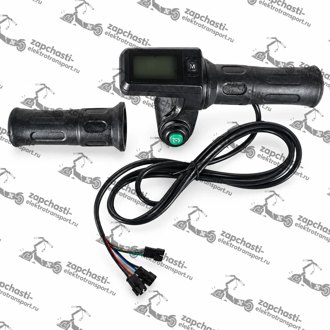 Ручка газа 60V для электровелосипедов (колхозник) (монитор + круиз)