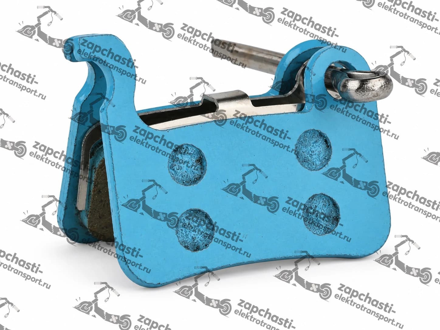 Тормозные колодки для электросамоката Ninebot KickScooter P65/P65E/P65U/P65A/P100S/P100SE, усиленная керамика, синие
