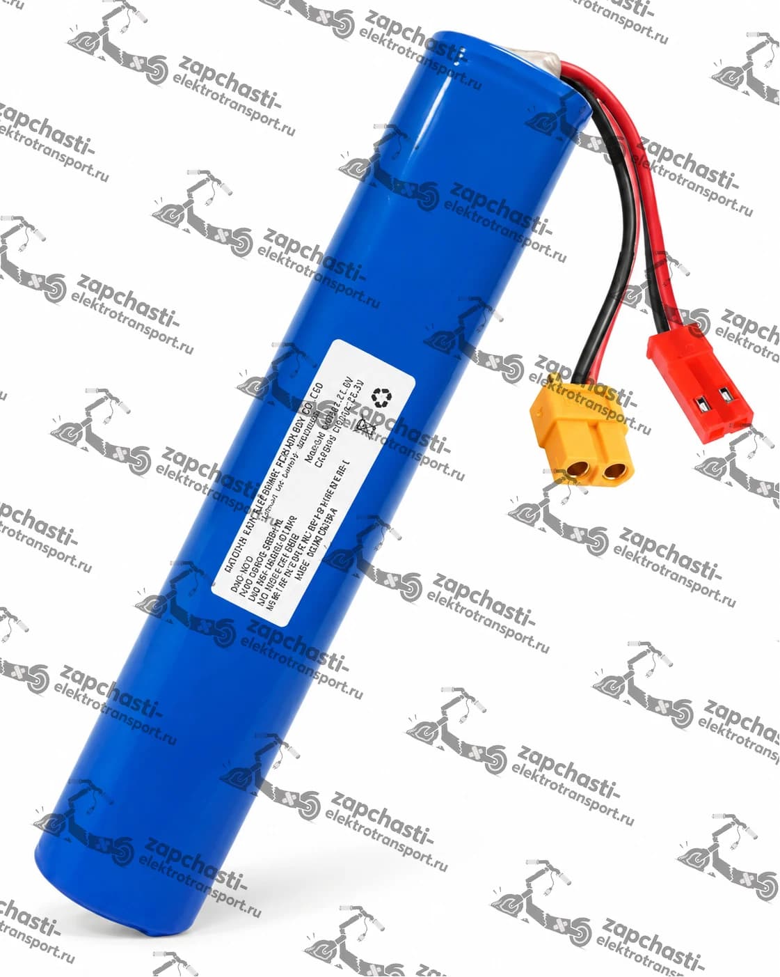 Аккумулятор для детского электросамоката 21.6v 2.0А, XT30 + разъём 2 контакта
