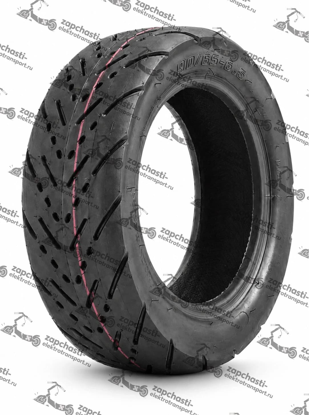 Покрышка шоссейная 90/65-6.5 заднего колеса электросамоката Kugoo M5 Pro, G3, F3 Plus