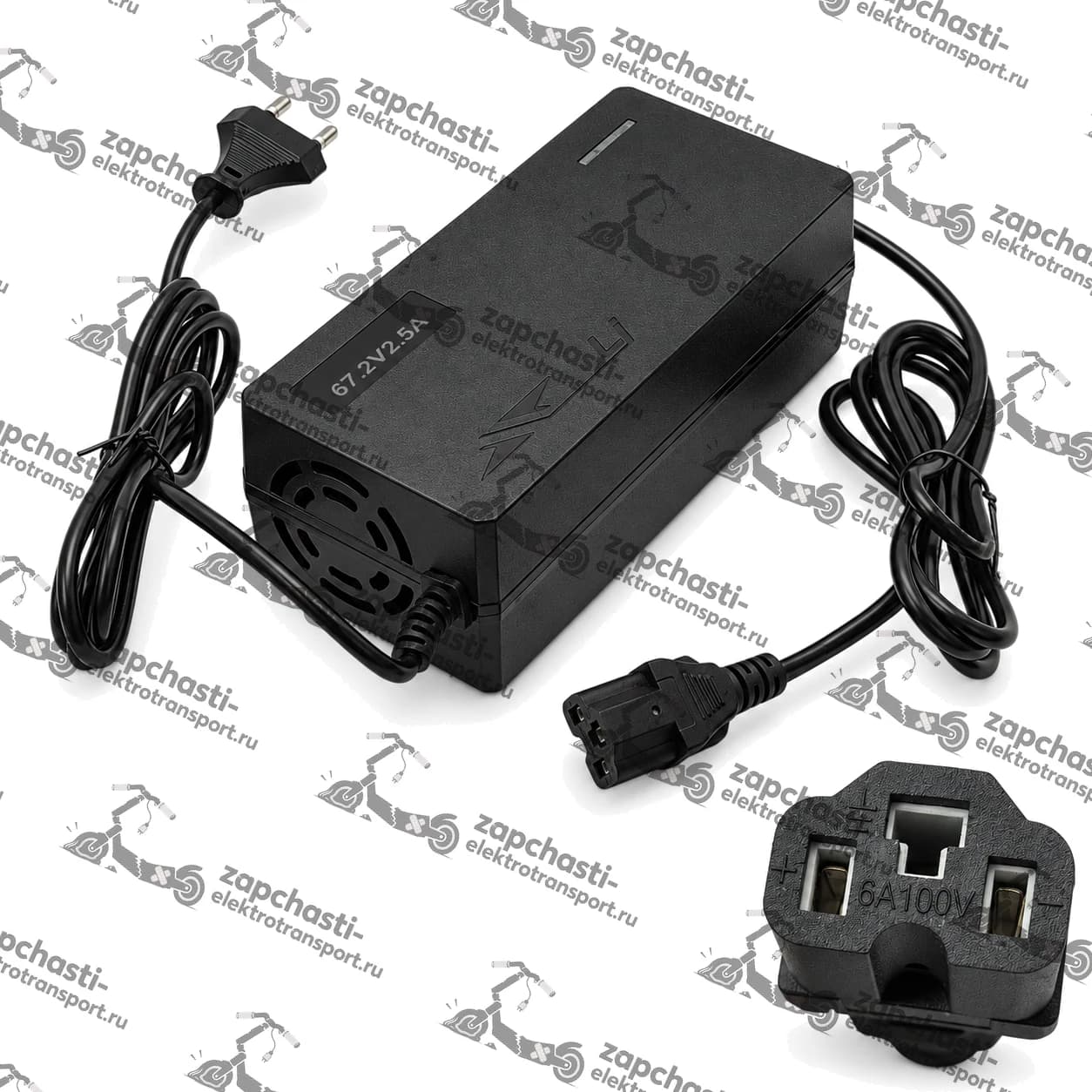 Зарядное устройство для электровелосипедов и электроскутеров 60V 35AH