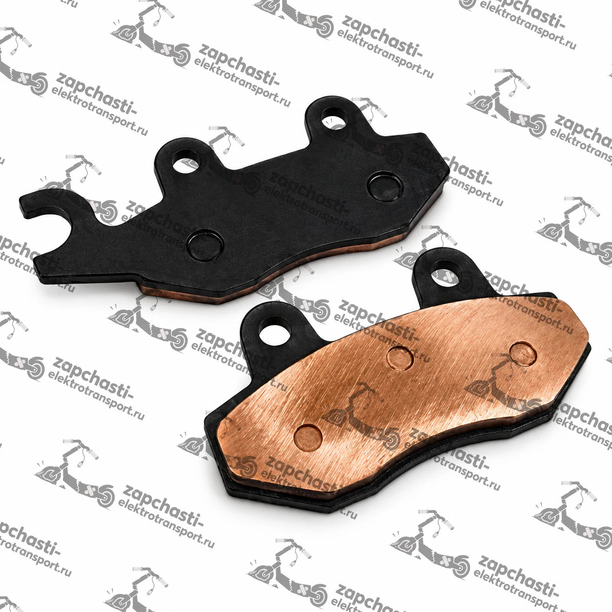 Тормозные колодки (МЕДЬ) CF Moto/Stels/Yamaha/Brp/Kawasaki/Русская механика (R) — фото 1