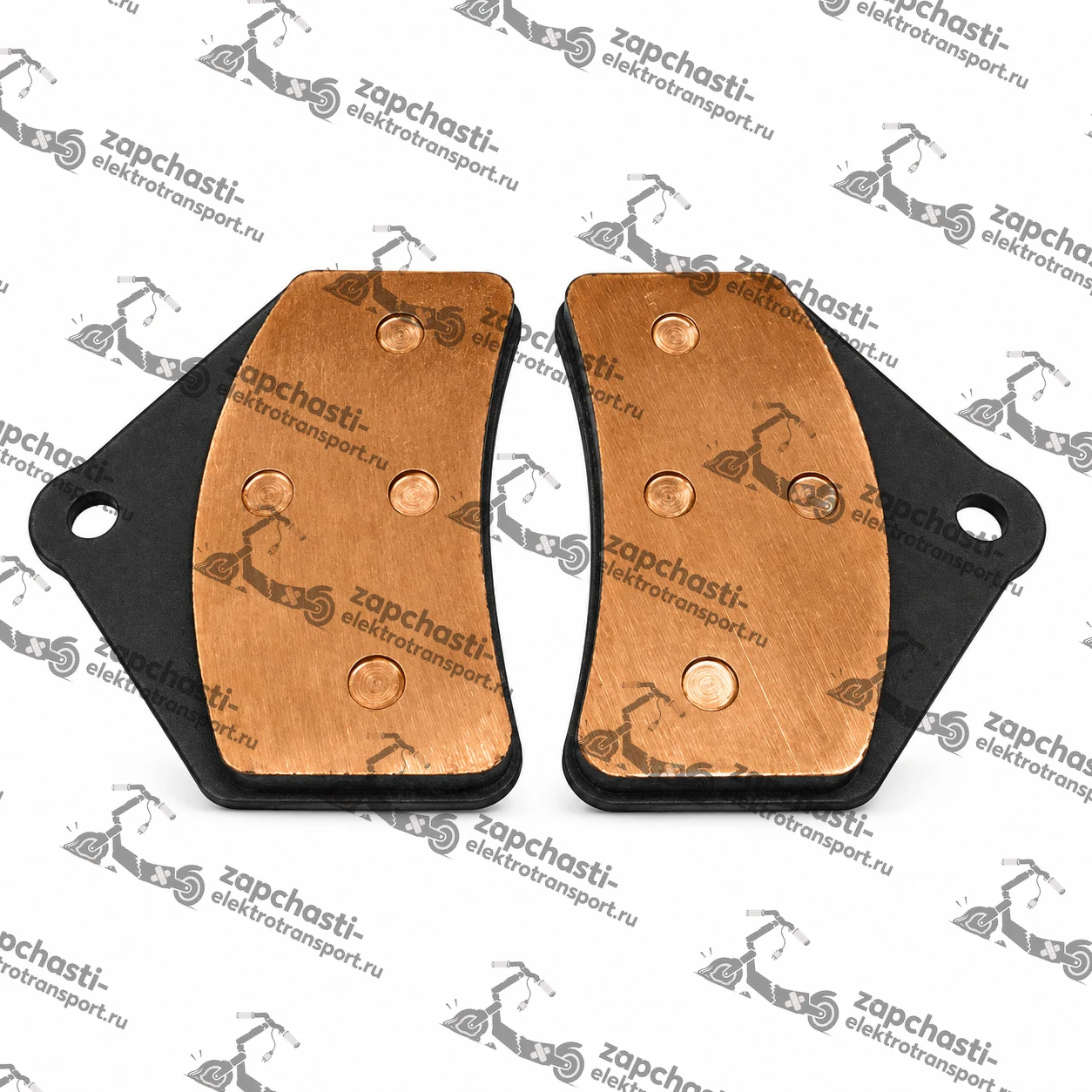 Тормозные колодки (МЕДЬ) для снегохода Arctic Cat (0702-563,1602-465,SM-05008) — фото 1