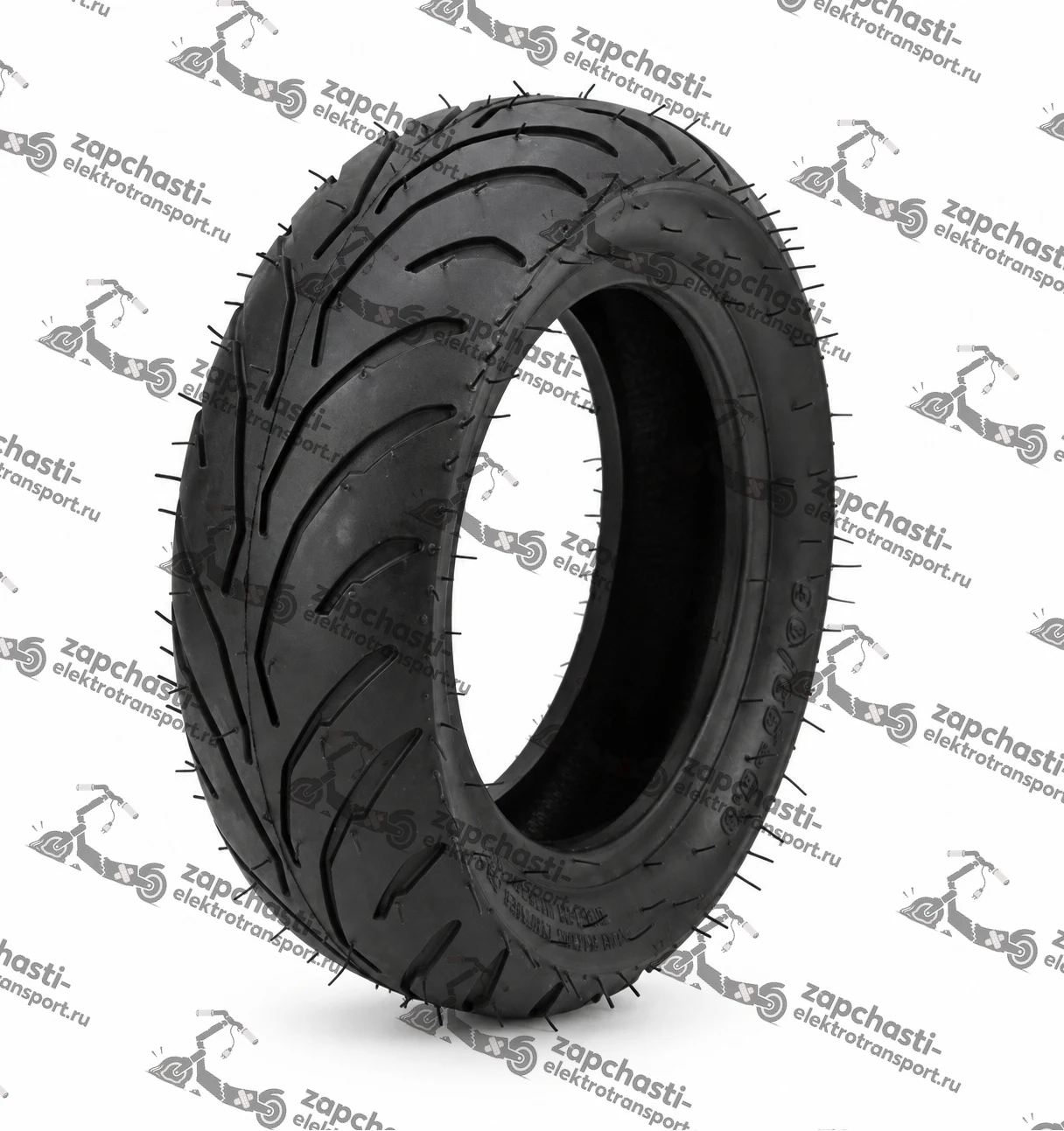 Покрышка 90/65-6.5 Tubeless шоссейная Wanda с изогнутым соском в комплекте код 0835 — фото 1