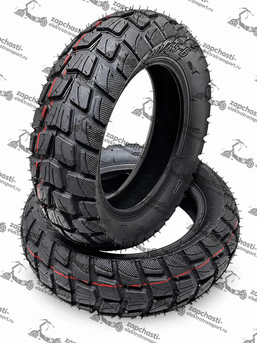 Комплект 2 покрышки для электросамоката Kugoo M4/M4 Pro (80/65-6). — фото 1