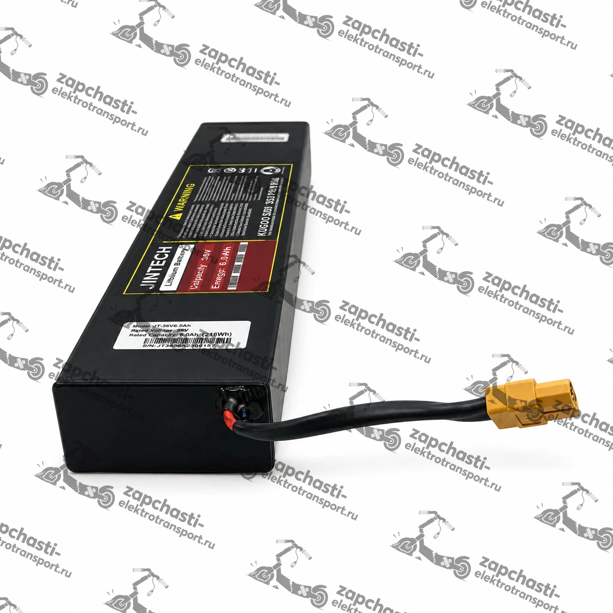 Аккумулятор Kugoo S3/S3 Pro (6.0Ah, 36V) Jintech — фото 1